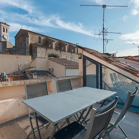 Maison Julia- Triplex Avec Rooftop Terrasse Vue Sur Et Cathedrale, 10 Mins A Pieds Du Palais Et Plages Cannes